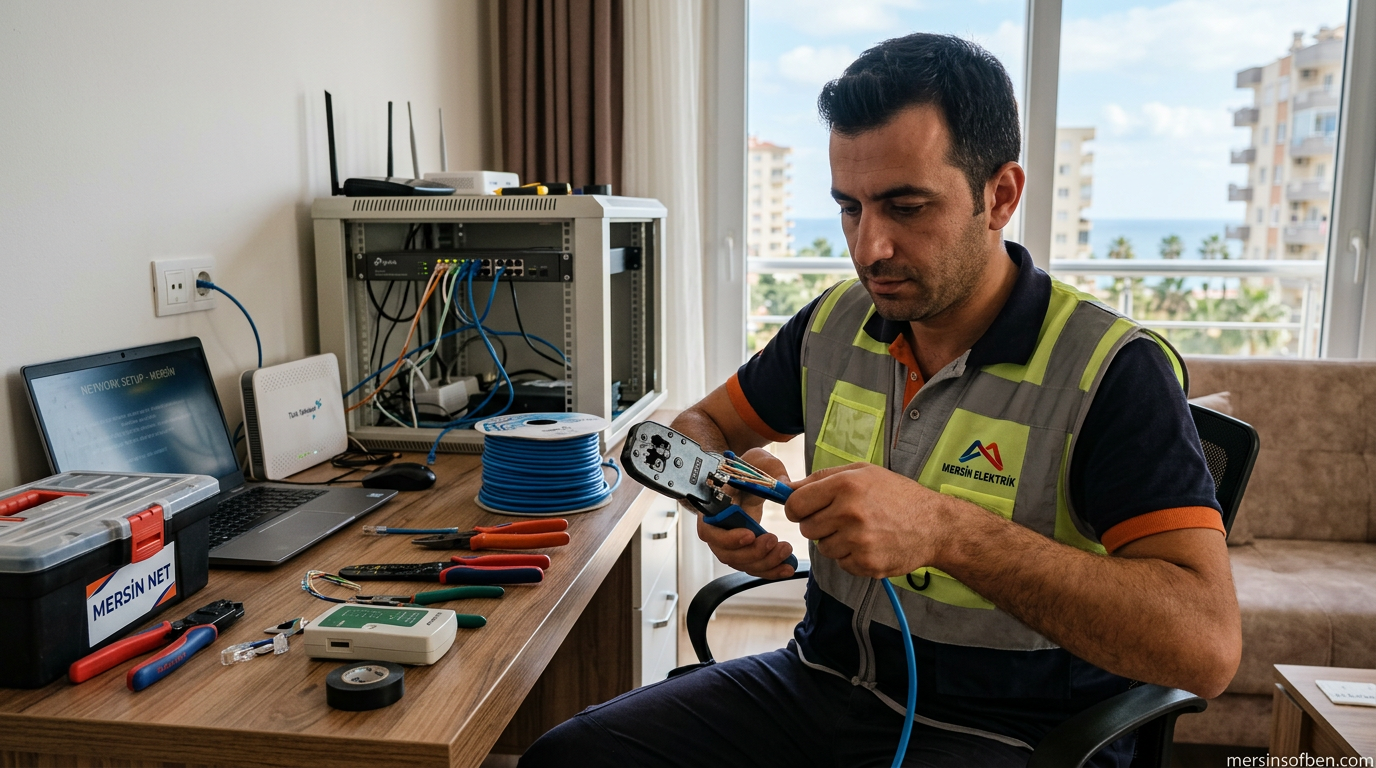 0501 359 03 36 | بيانات كابل RJ45 ضغط (Data Kablosu RJ45 Çakma)
