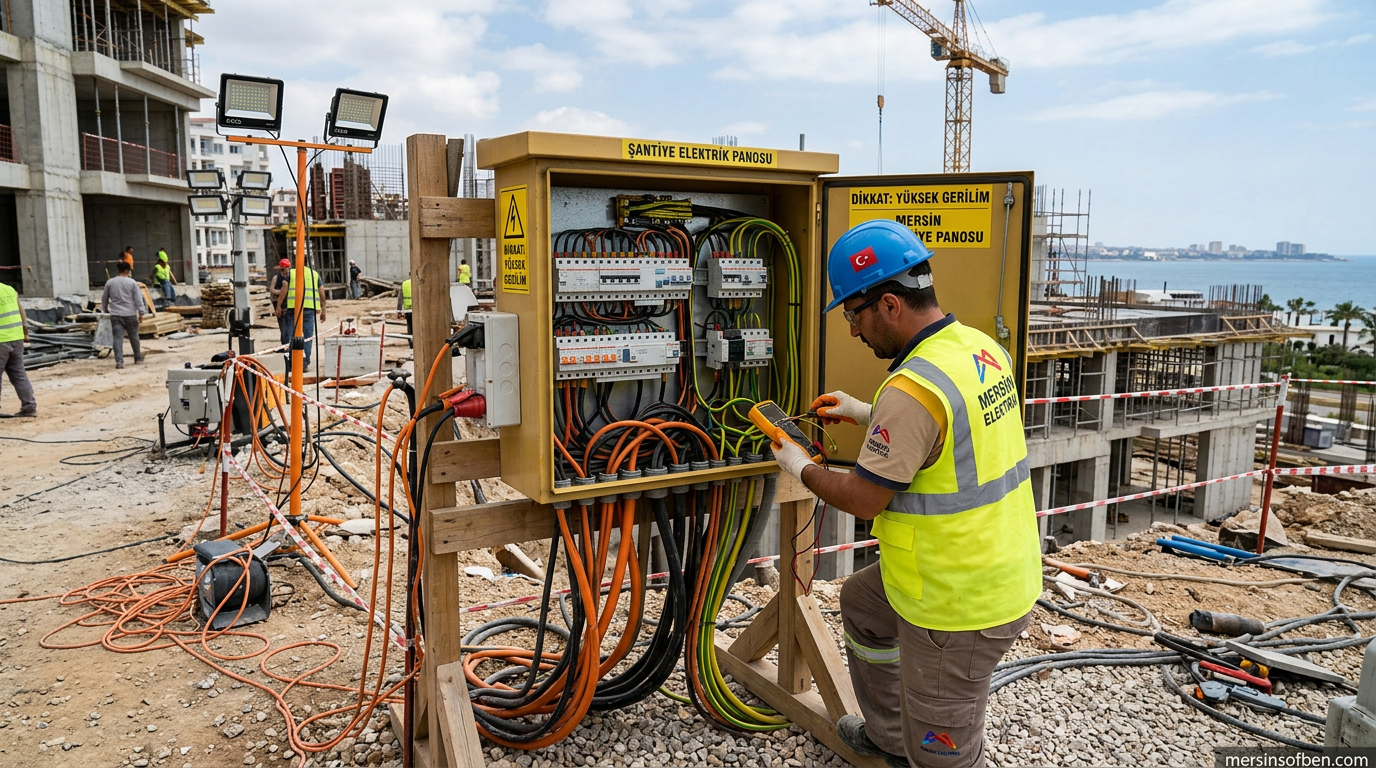 0501 359 03 36 | Mersin Geçici Şantiye Elektriği