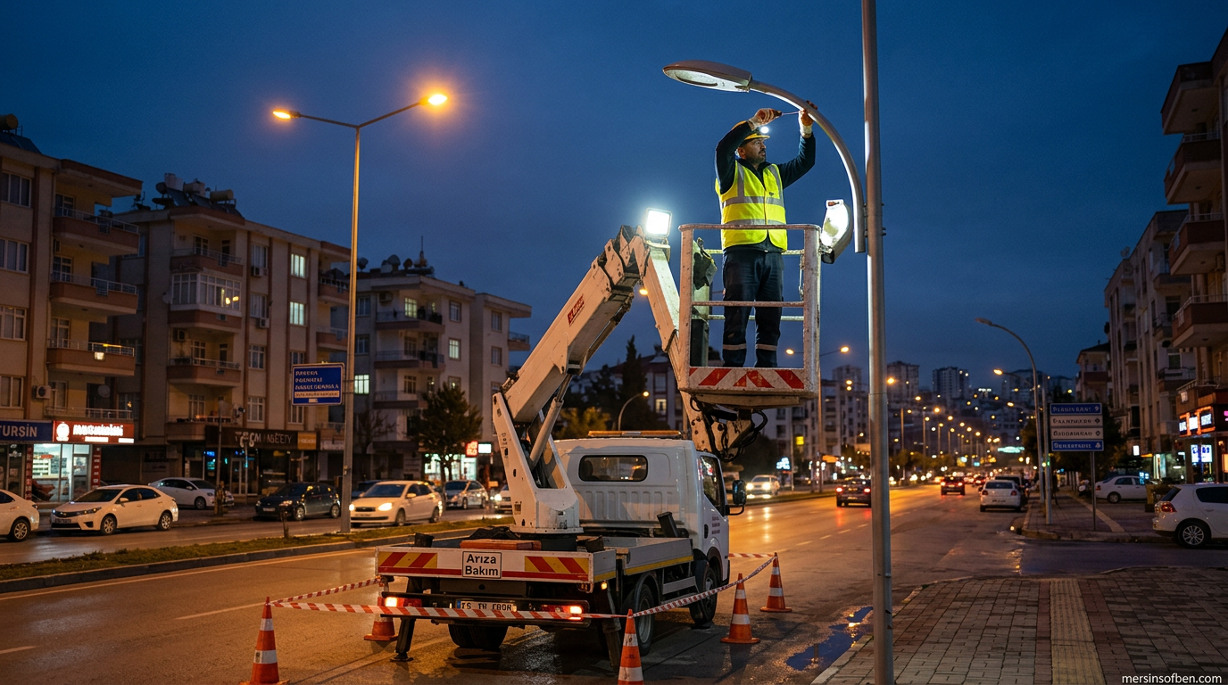 0501 359 03 36 | Mersin Sokak Lambası Arıza Bildirimi